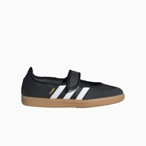 Kid's Originals Samba Jane Black White Gum Grade School