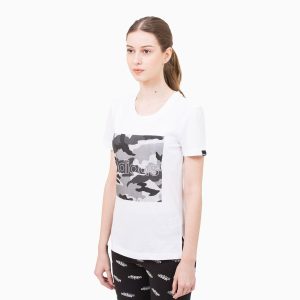 Women's Boxed Camo Graphic T Shirt